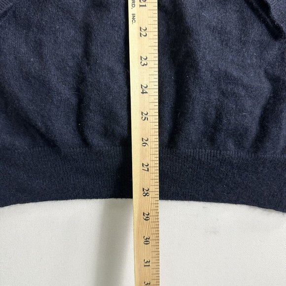 Rodd and Gunn Sweater Mens Size 2XL Wool Cashmere Blend Navy Blue Long Sleeve - Picture 8 of 8